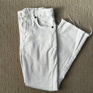 Zara White Jeans Size 0